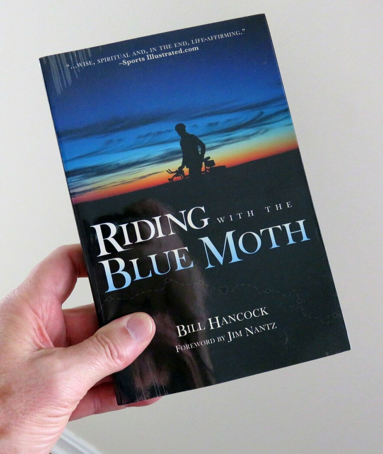 Item.I.49.RIDING WITH THE BLUE MOTH by Bill Hancock