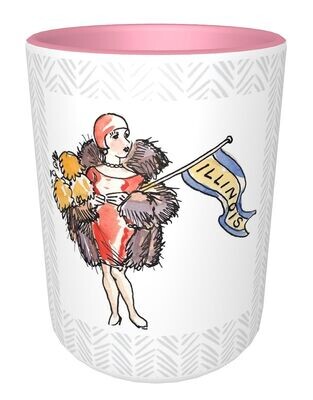 Item.X.09.15-Ounce Ceramic Mug for Female Illini Fans