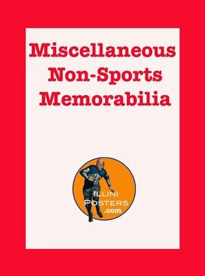 Miscellaneous Non-Sports Memorabilia