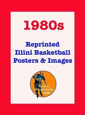 1980s Reprinted Basketball Posters