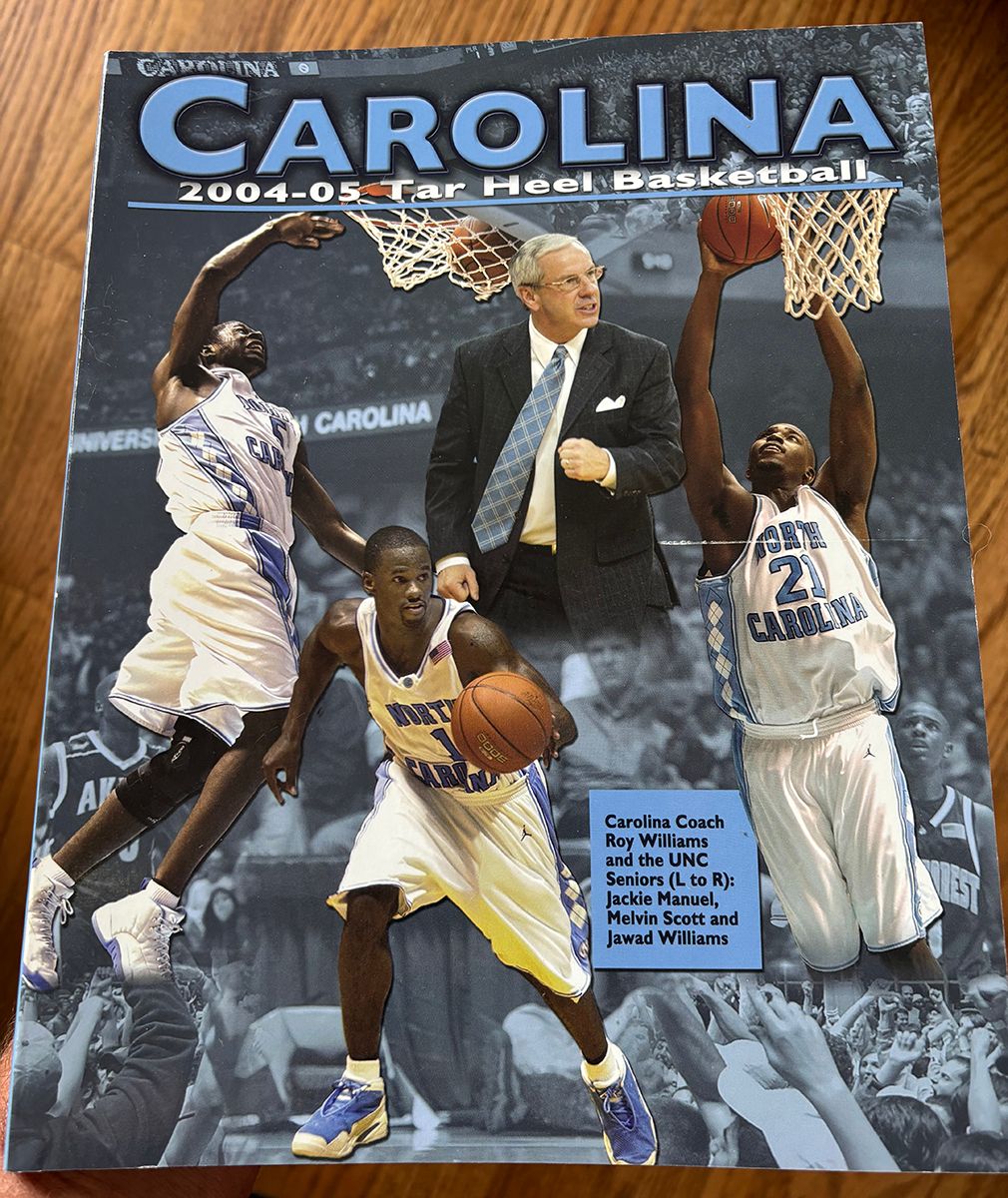 Item.D.158.2004-05 North Carolina & Louisville basketball media guides