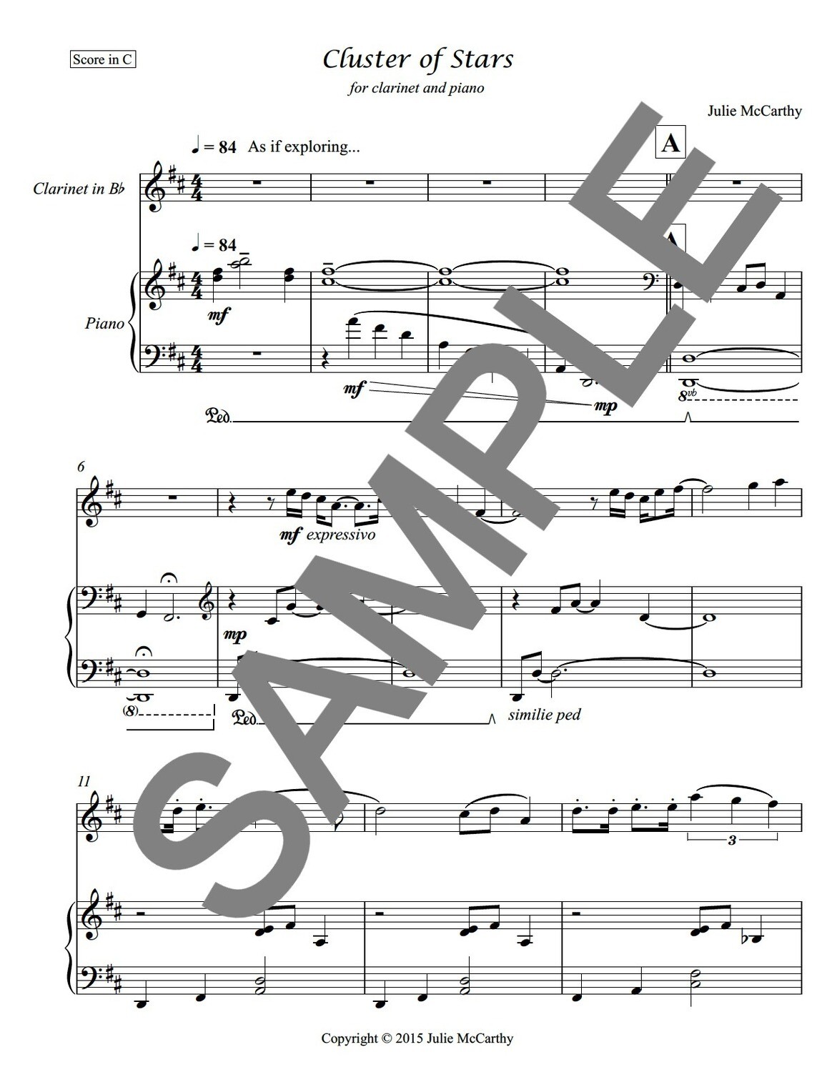 Cluster of Stars Sheet Music