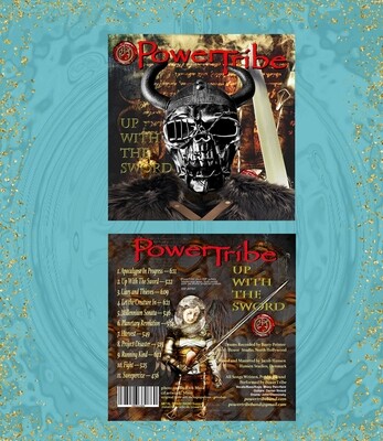 POWERTRIBE PHYSICAL CDS (Up With The Sword; Circadian Musings EP; Prepare For Battle; Surfin' The Shark; Live At The UBG)