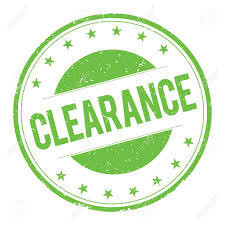Clearance Items