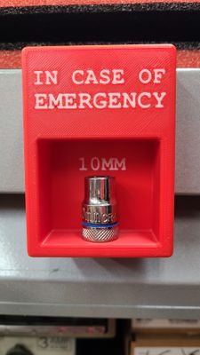 VO Emergency 10mm Socket Gag Gift VO Emergency 10mm Socket Gag Gift