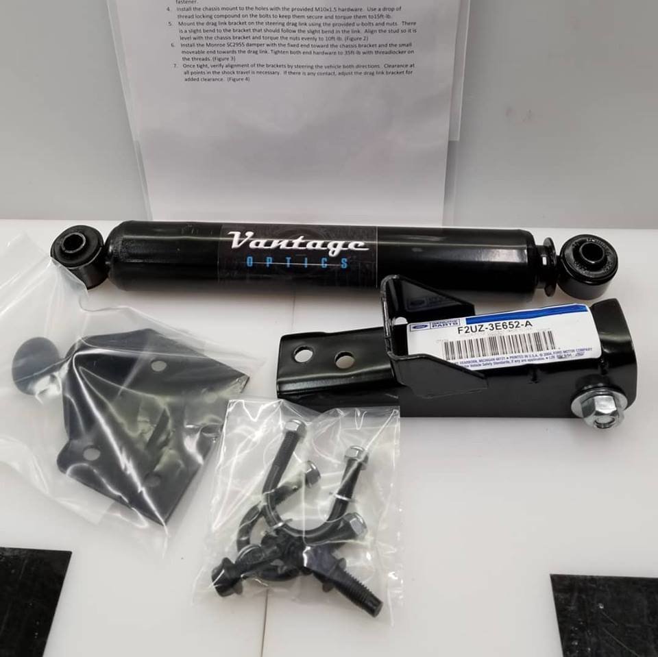 VO 92-Current Ford E-Series/Class C Steering Damper Kit