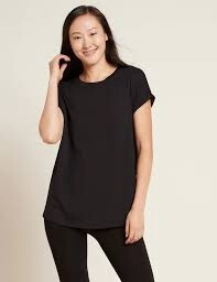 LOUNGE TOP BLACK XS