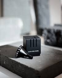 BLACK STEEL FUNNEL