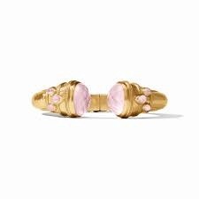 CANNES DEMI CUFF IRIDESCENT ROSE OS