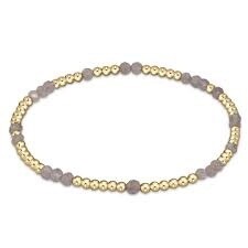MOONSTONE BLISSFUL PATTERN 2.5MM BRACLET