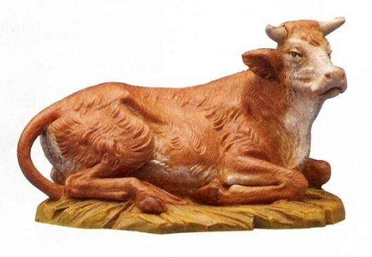 5&quot; SEATED OX FIGURINE