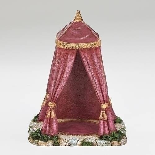 BURGUNDY KING&#39;S TENT