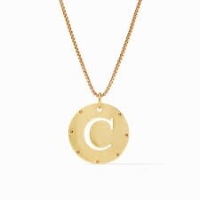 MONOGRAM DELICATE NECKLACE GOLD C OS