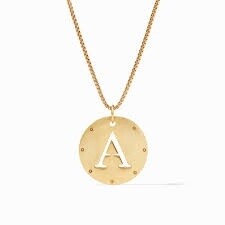 MONOGRAM DELICATE NECKLACE A GOLD OS