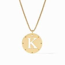 MONOGRAM DELICATE NECKLACE GOLD K OS
