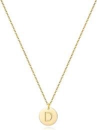 MONOGRAM DELICATE NECKLACE GOLD D OS