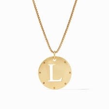 MONOGRAM DELICATE NECKLACE GOLD L OS