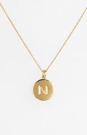 MONOGRAM DELICATE NECKLACE GOLD N OS