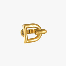 BUCKLE GOLD PLATED RING  LG