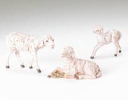WHITE SHEEP/FONT 5&quot;