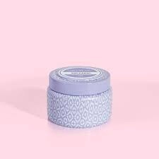 8.5 OZ TRAVEL TIN LAVENDER PRINT