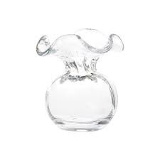 HIBISCUS CLEAR BUD VASE