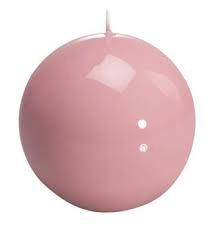 PINK MELORIA CANDLE 120MM