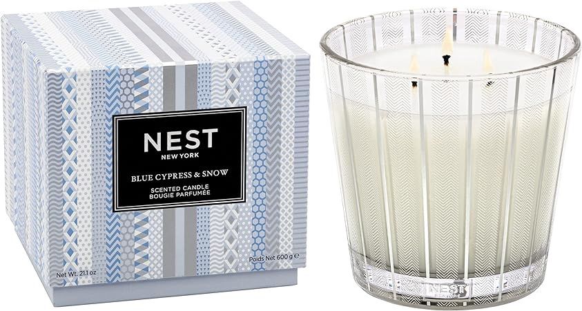BLUE CYPRESS &amp; SNOW 3-WICK CANDLE