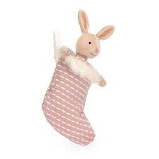 SHIMMER STOCKING BUNNY