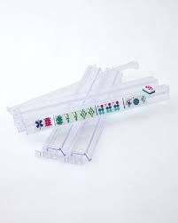 COLORED ACRYLIC RACK AND PUSHER SET