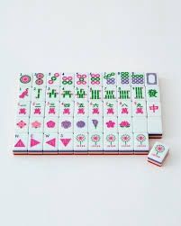 SPRING MAHJONG TILES