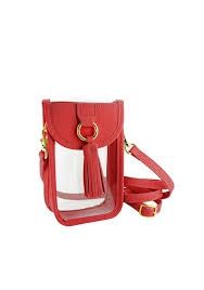 CRIMSON CELL PHONE CROSSBODY