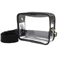 CONVE CROSSBODY BLACK CLEAR