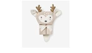 HOODED BATH TOWEL FAWN