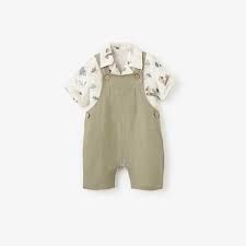 MUSLIN OVERALL GREEN