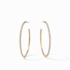 WINDSOR HOOP CUBIC ZIRCONIUM LARGE