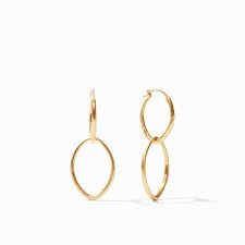 FLEUR DE LIS 2 IN 1 EARRING