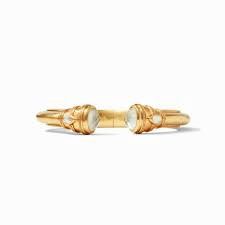 CANNES DEMI CUFF IRIDESCENT CLEAR CRYSTAL