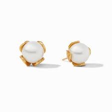PENELOPE PEARL STUD LARGE