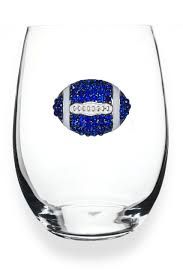 FOOTBALL STEMLESS WINE GLASS