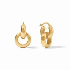 CATALINA 2-IN-1 GOLD EARRING