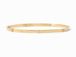 CRESCENT BANGLE ZIRCONIA LARGE