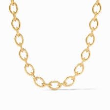 DELPHINE LINK NECKLACE GOLD