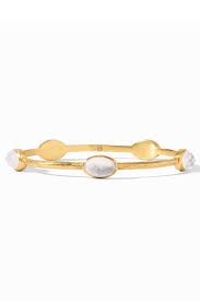 IVY STONE BANGLE CLAER CRYST LARGE
