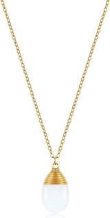 NOEL PENDANT CLEAR CRYSTAL NECKLACE