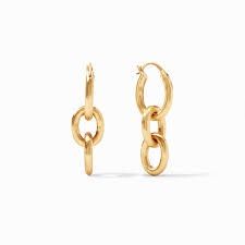 PALERMO 2 IN 1 GOLD EARRING