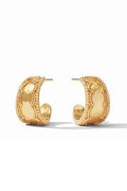 TRIESTE HOOP GOLD EARRING SMALL