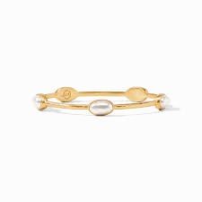 IVY STONE BANGLE CLEAR CRYST MEDIUM