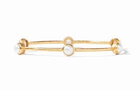 MILANO BANGLE GOLD PEARL