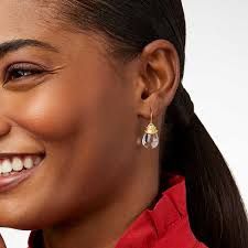NOEL EARRING CLEAR CRYSTAL